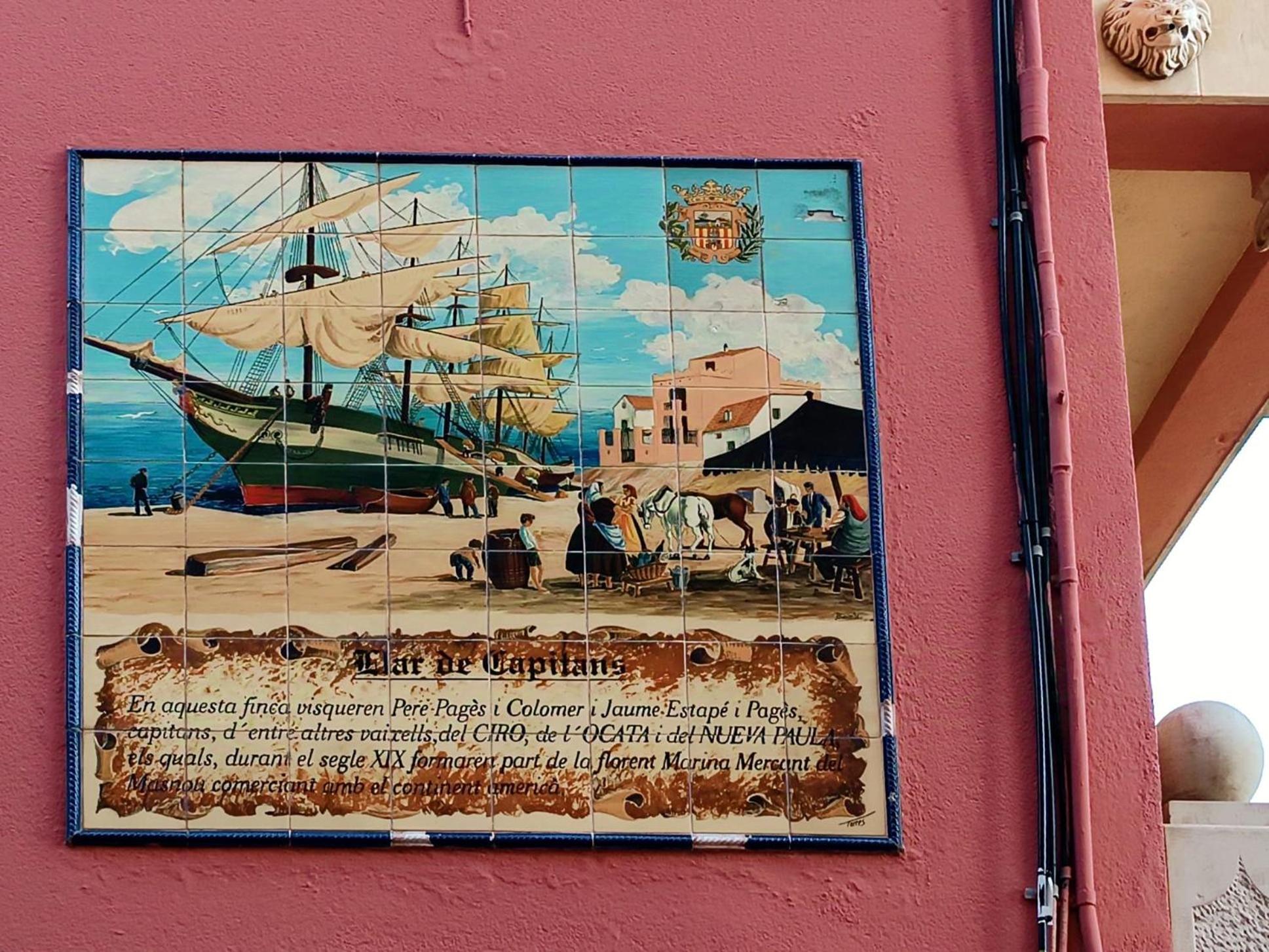 Hotel Llar De Capitans El El Masnou Dış mekan fotoğraf